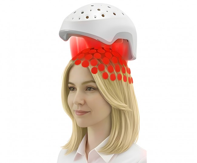 Пристрій у формі шолома призначений для лікування волосся Theradome EVO Laser Helmet